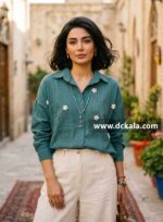شومیز گُلدار
