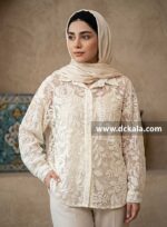 شومیز پری شیشه ای طرح دار