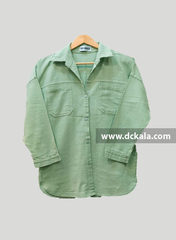 شومیز حصیری دو جیب - تصویر 10