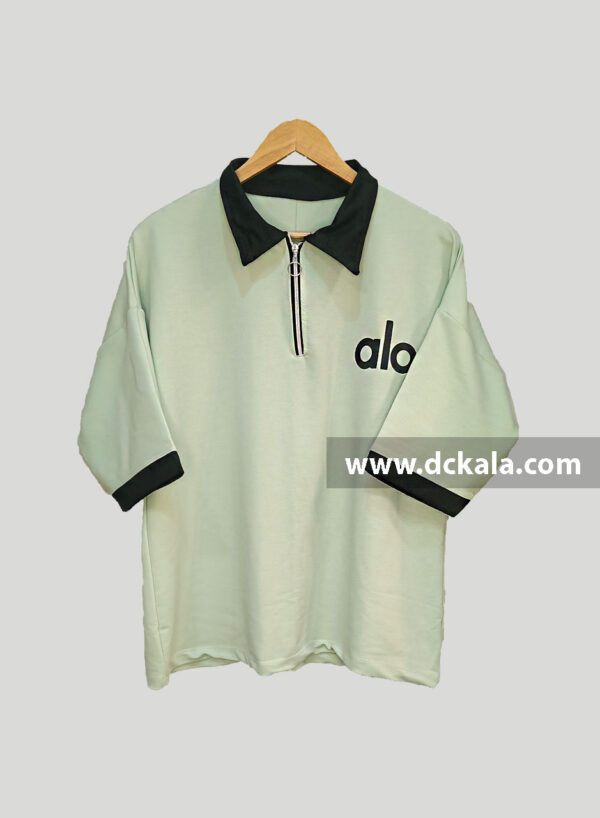 ست تیشرت باکسی نیم زیپ alo - تصویر 6