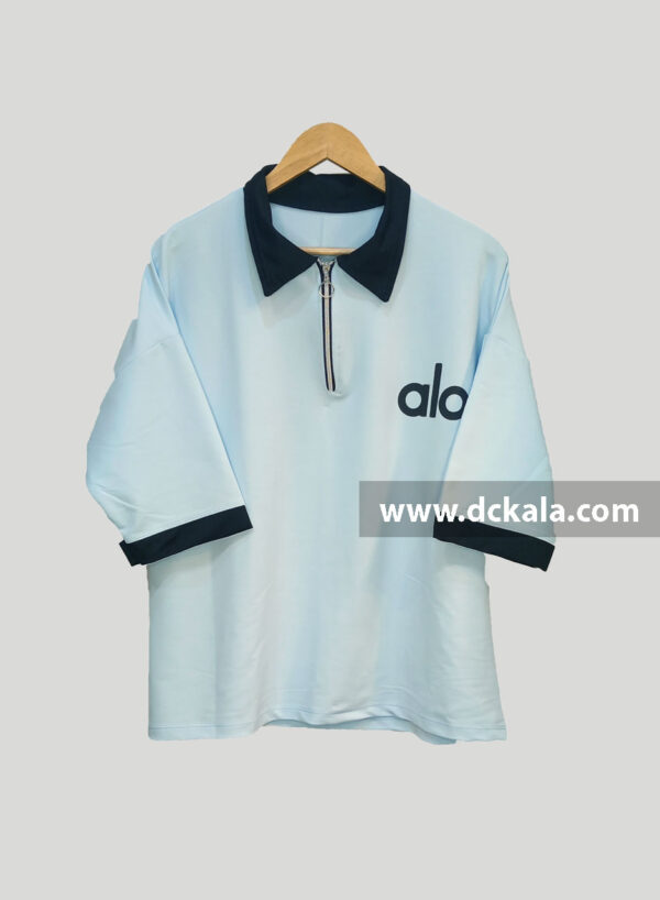 ست تیشرت باکسی نیم زیپ alo - تصویر 3