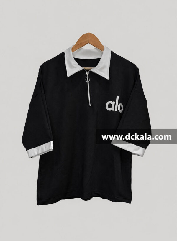 ست تیشرت باکسی نیم زیپ alo - تصویر 8